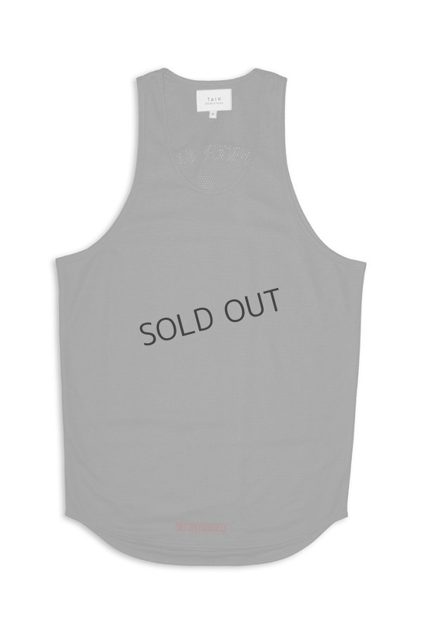 画像1: {SOLD}TAIN DOUBLE PUSH タインダブルプッシュ BET ON YOURSELF MESH TANK TOP{T515-TT209-BES} (1)
