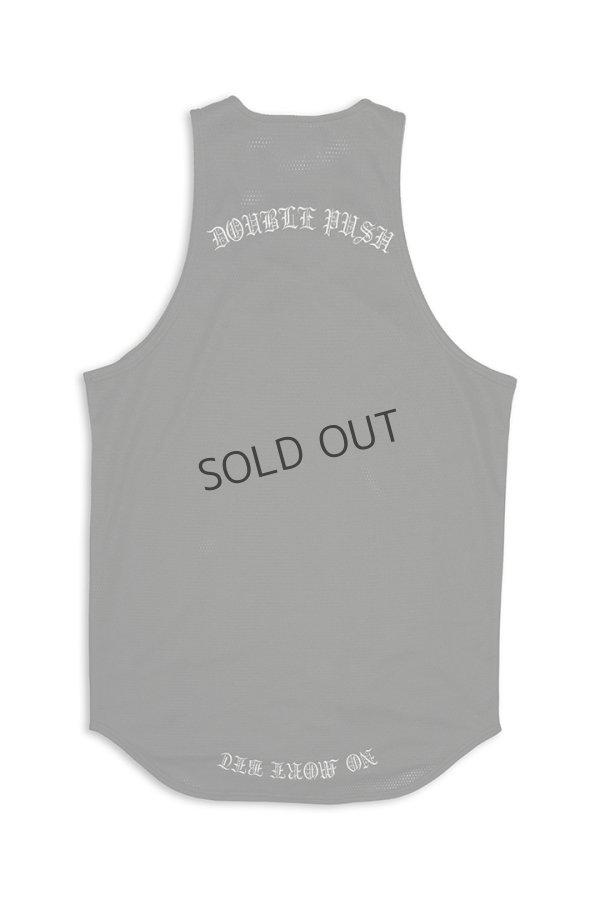 画像2: {SOLD}TAIN DOUBLE PUSH タインダブルプッシュ BET ON YOURSELF MESH TANK TOP{T515-TT209-BES} (2)