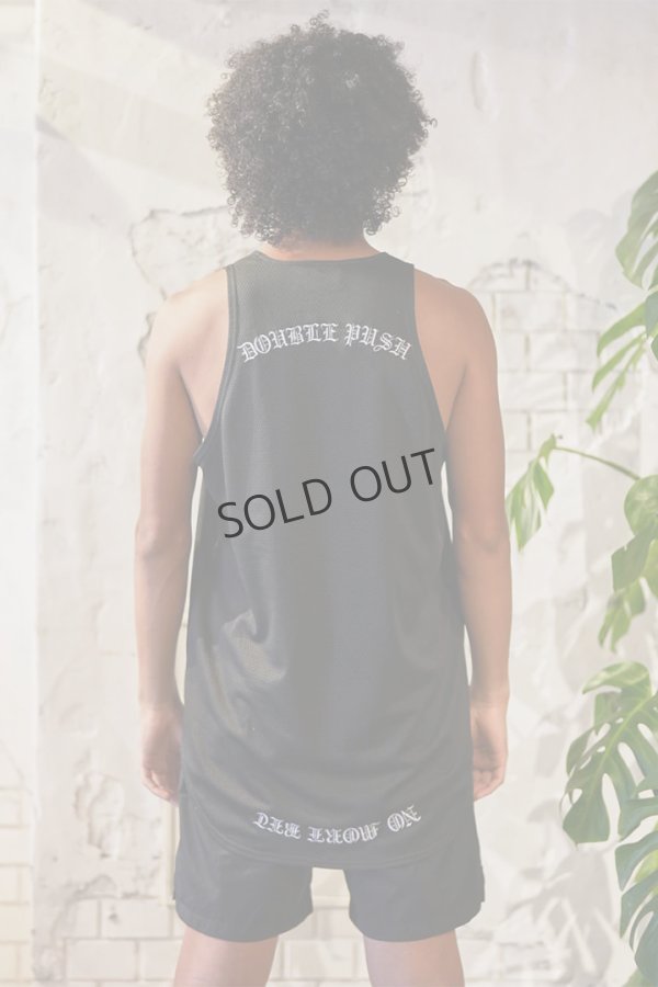 画像4: {SOLD}TAIN DOUBLE PUSH タインダブルプッシュ BET ON YOURSELF MESH TANK TOP{T515-TT209-BES} (4)