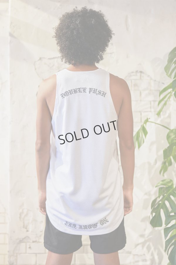 画像4: {SOLD}TAIN DOUBLE PUSH タインダブルプッシュ BET ON YOURSELF MESH TANK TOP{T515-TT209-BES} (4)