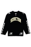 画像1: 【 10%OFF セール｜27,500円→24,750円】 TAIN DOUBLE PUSH タインダブルプッシュ SEDUCTION FOOTBALL GAME SWEAT{-BEA} (1)