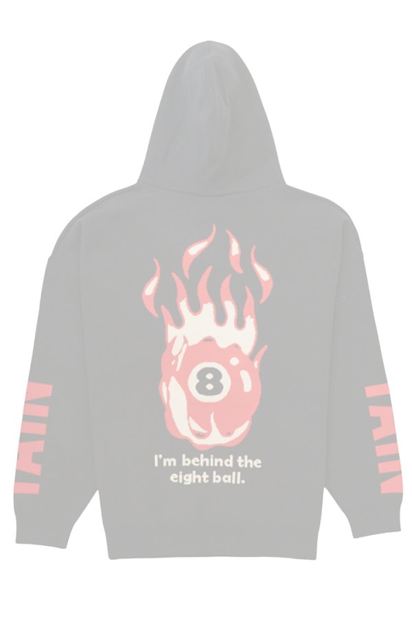 画像4: TAIN DOUBLE PUSH タインダブルプッシュ ALL IN KNIT HOODIE{-BEA} (4)