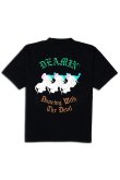 画像1: 【 20%OFF セール14,300円→11,440円】 TAIN DOUBLE PUSH タインダブルプッシュ DREAMIN’ SHORT SLEEVE T-SHIRTS{-BEA} (1)
