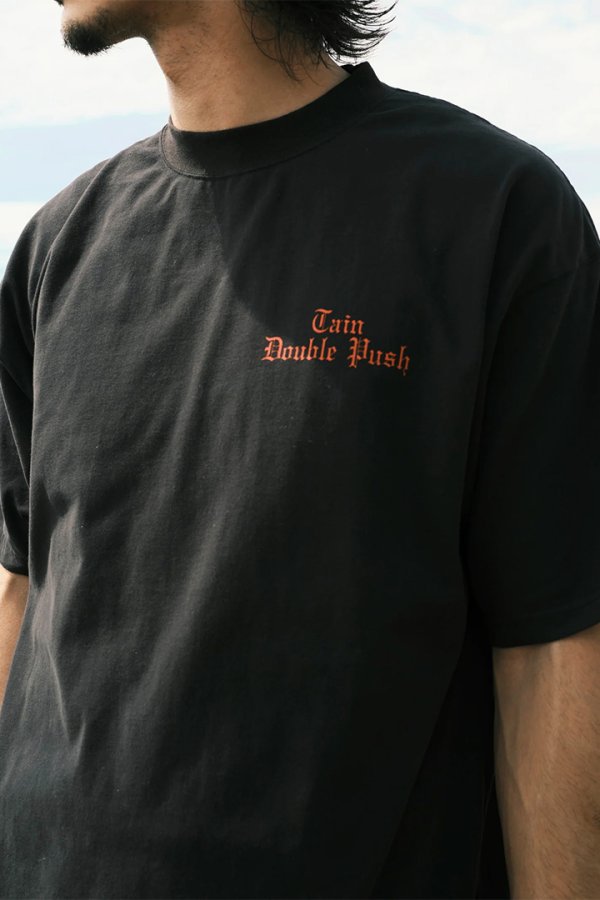 画像4: 【 20%OFF セール14,300円→11,440円】 TAIN DOUBLE PUSH タインダブルプッシュ DREAMIN’ SHORT SLEEVE T-SHIRTS{-BEA} (4)