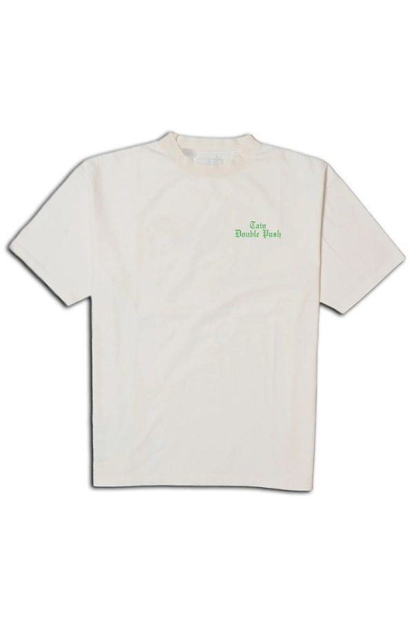画像2: 【 20%OFF セール14,300円→11,440円】 TAIN DOUBLE PUSH タインダブルプッシュ DREAMIN’ SHORT SLEEVE T-SHIRTS{-BEA} (2)