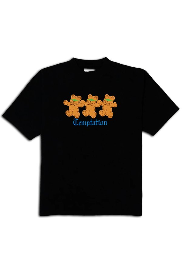 画像1: 【 20%OFF セール14,300円→11,440円】 TAIN DOUBLE PUSH タインダブルプッシュ TEMPTATION SHORT SLEEVE T-SHIRTS{-BEA} (1)