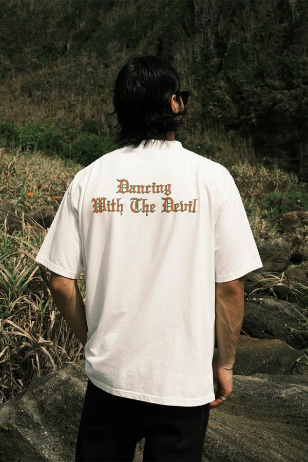 画像5: 【 20%OFF セール14,300円→11,440円】 TAIN DOUBLE PUSH タインダブルプッシュ TEMPTATION SHORT SLEEVE T-SHIRTS{-BEA} (5)