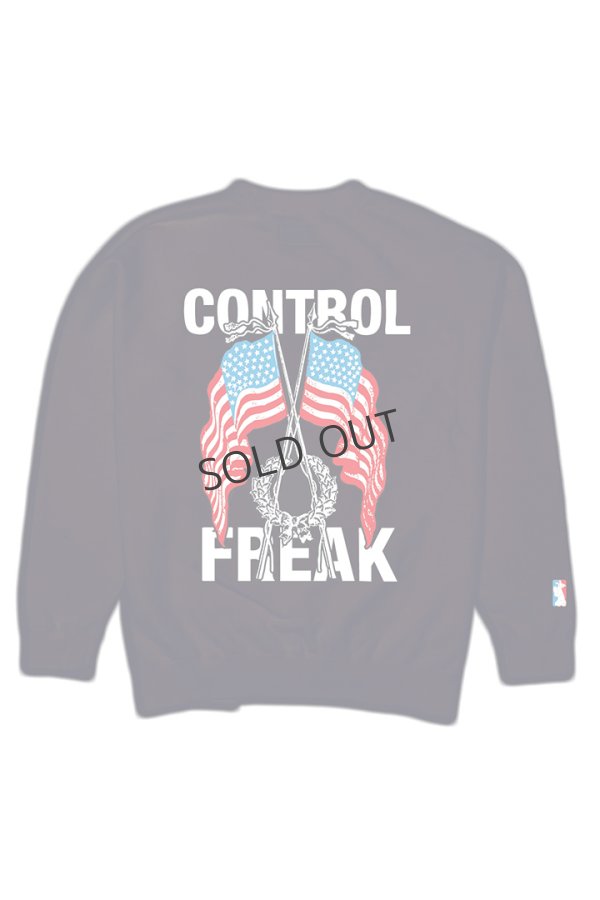 画像2: TAIN DOUBLE PUSH タインダブルプッシュ CREW NECK SWEAT{-BEA} (2)