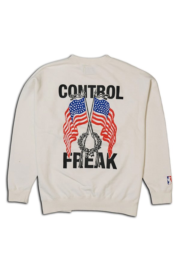 画像2: TAIN DOUBLE PUSH タインダブルプッシュ CREW NECK SWEAT{-BEA} (2)