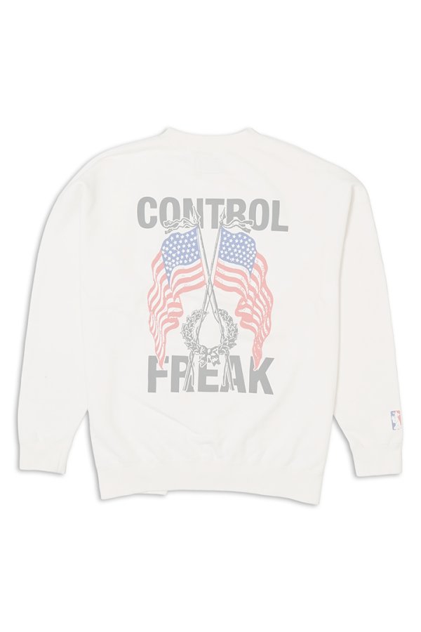 画像2: TAIN DOUBLE PUSH タインダブルプッシュ CREW NECK SWEAT{-BEA} (2)