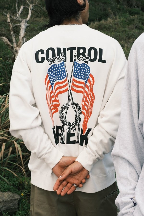 画像4: TAIN DOUBLE PUSH タインダブルプッシュ CREW NECK SWEAT{-BEA} (4)