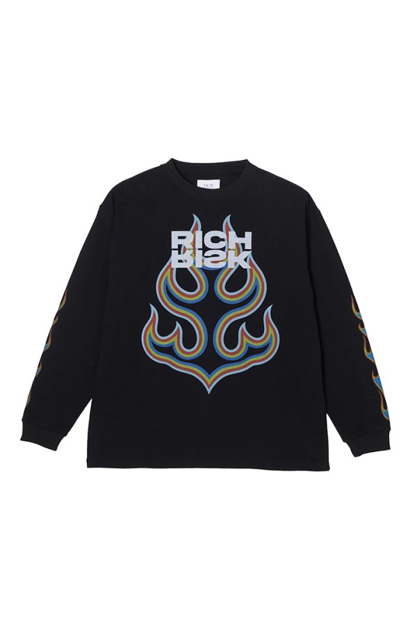 画像1: TAIN DOUBLE PUSH タインダブルプッシュ INTOXICATED LONG SLEEVE T-SHIRTS{-BFS} (1)