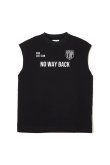 画像1: TAIN DOUBLE PUSH タインダブルプッシュ NO WAY BACK NO SLEEVE T-SHIRTS{-BFS} (1)