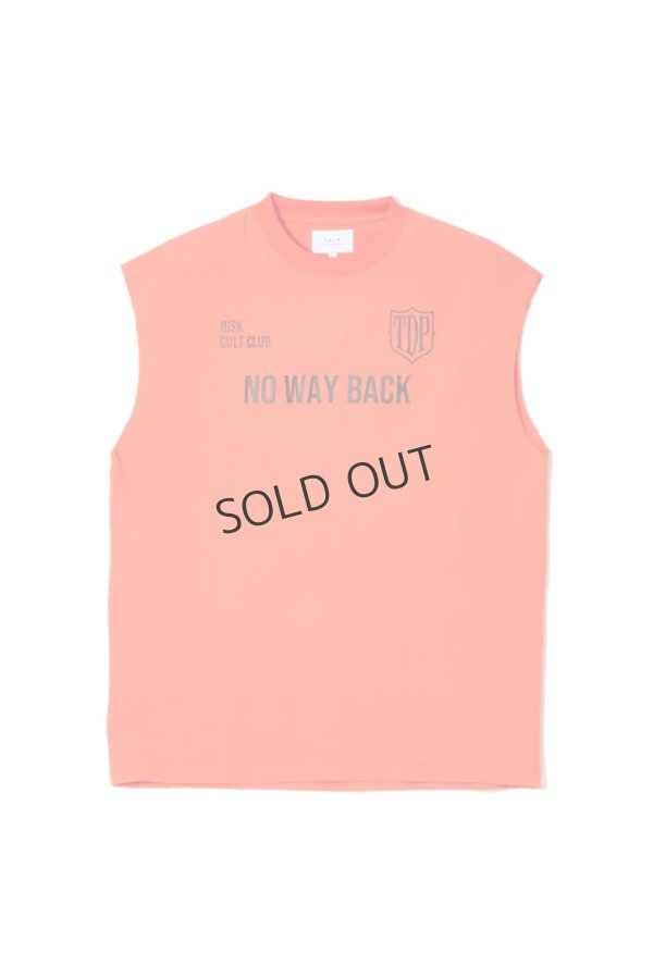 画像1: {SOLD}TAIN DOUBLE PUSH タインダブルプッシュ NO WAY BACK NO SLEEVE T-SHIRTS{-BFS} (1)