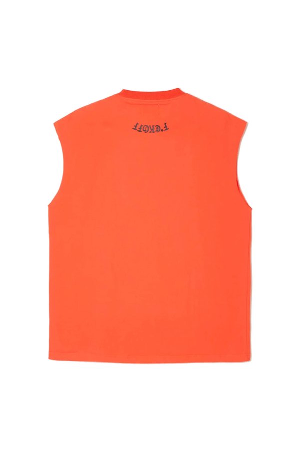 画像2: TAIN DOUBLE PUSH タインダブルプッシュ NO WAY BACK NO SLEEVE T-SHIRTS{-BFS} (2)