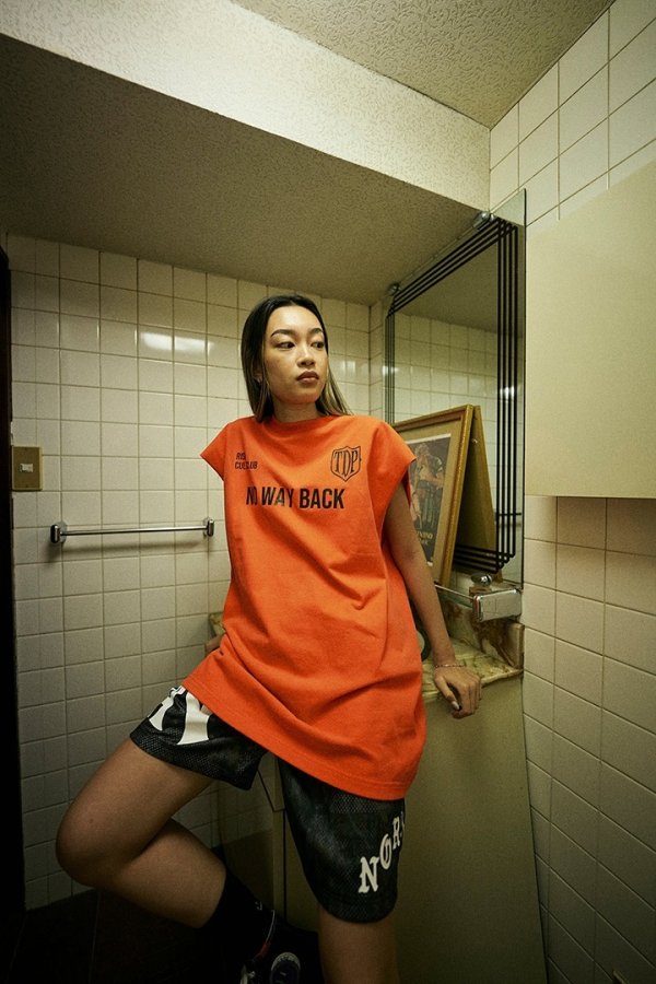 画像3: TAIN DOUBLE PUSH タインダブルプッシュ NO WAY BACK NO SLEEVE T-SHIRTS{-BFS} (3)