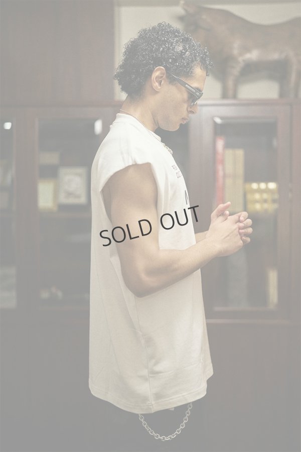 画像4: {SOLD}TAIN DOUBLE PUSH タインダブルプッシュ NO WAY BACK NO SLEEVE T-SHIRTS{-BFS} (4)