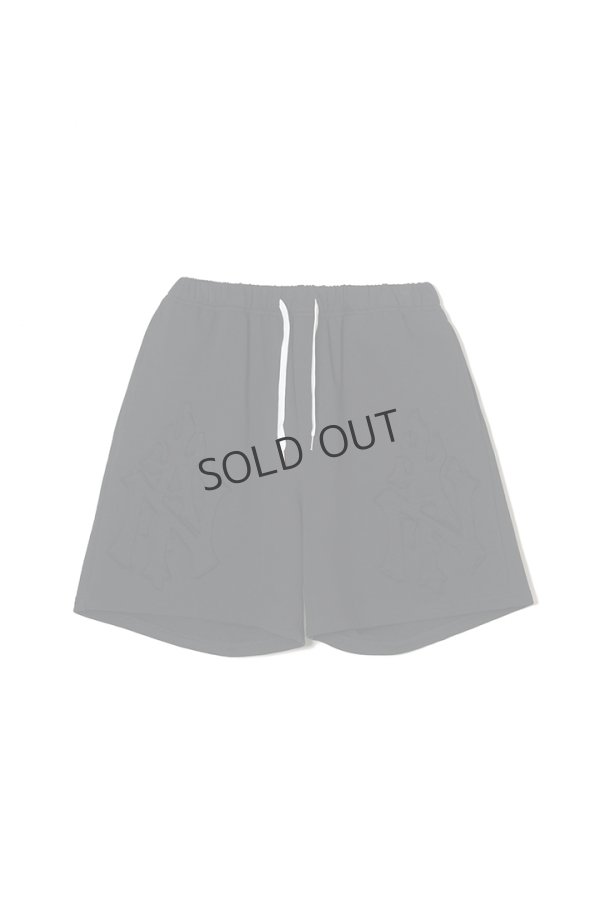画像1: {SOLD}TAIN DOUBLE PUSH タインダブルプッシュ MONOGRAM SWEAT SHORTS{-BFS} (1)