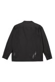 画像2: TAIN DOUBLE PUSH タインダブルプッシュ TAIN THUNDER OPEN COLLAR SHIRTS {-BFS} (2)