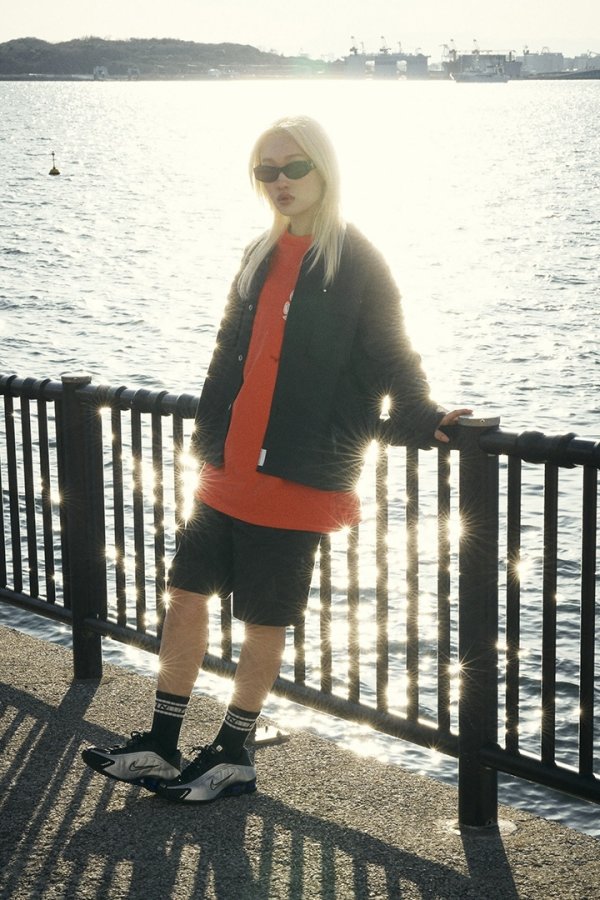 画像5: TAIN DOUBLE PUSH タインダブルプッシュ TAIN THUNDER OPEN COLLAR SHIRTS {-BFS} (5)