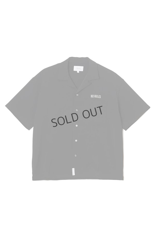 画像1: {SOLD}TAIN DOUBLE PUSH タインダブルプッシュ ADDICTED RUSH OPEN COLLAR SHIRTS{-BFS} (1)