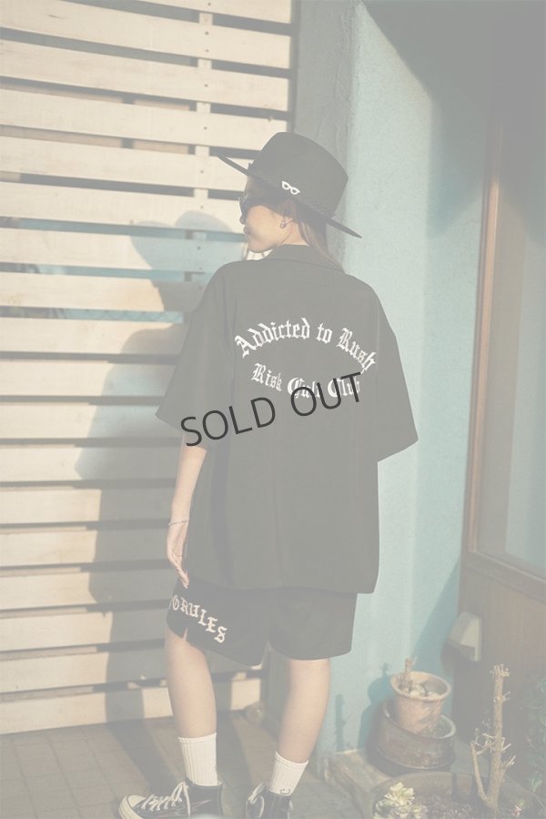 画像4: {SOLD}TAIN DOUBLE PUSH タインダブルプッシュ ADDICTED RUSH OPEN COLLAR SHIRTS{-BFS} (4)