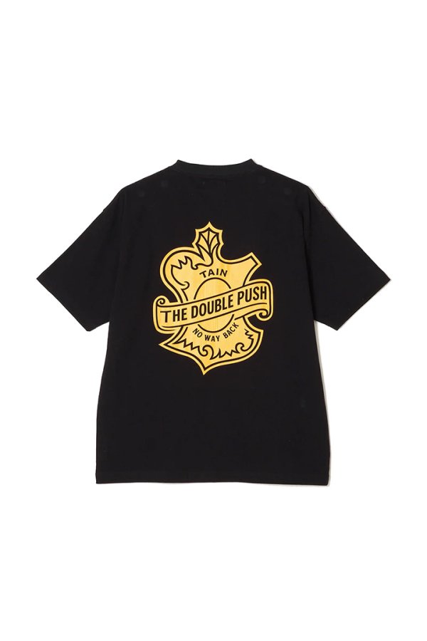 画像2: TAIN DOUBLE PUSH タインダブルプッシュ TAIN EMBLEM SHORT SLEEVE T-SHIRTS{-BFS} (2)