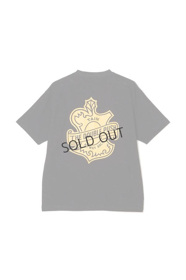 画像2: {SOLD}TAIN DOUBLE PUSH タインダブルプッシュ TAIN EMBLEM SHORT SLEEVE T-SHIRTS{-BFS} (2)