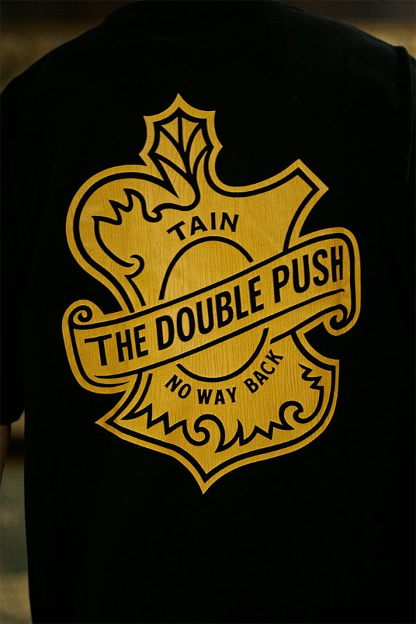 画像3: TAIN DOUBLE PUSH タインダブルプッシュ TAIN EMBLEM SHORT SLEEVE T-SHIRTS{-BFS} (3)