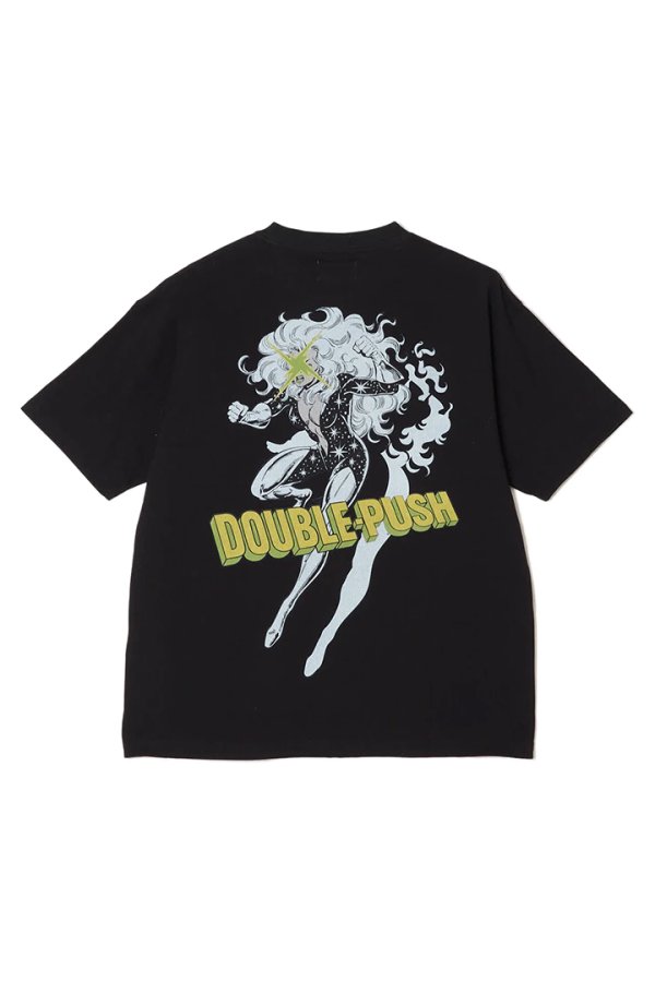 画像2: TAIN DOUBLE PUSH タインダブルプッシュ FLASH LADY SHORT SLEEVE T-SHIRTS{-BFS} (2)