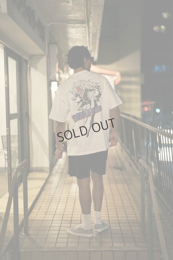 画像3: TAIN DOUBLE PUSH タインダブルプッシュ FLASH LADY SHORT SLEEVE T-SHIRTS{-BFS} (3)