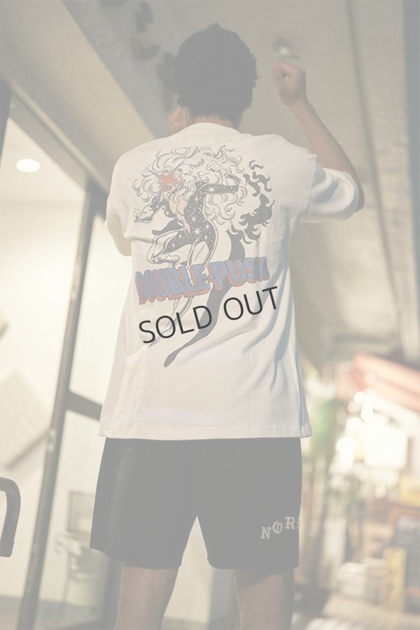 画像5: TAIN DOUBLE PUSH タインダブルプッシュ FLASH LADY SHORT SLEEVE T-SHIRTS{-BFS} (5)