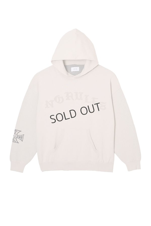 画像1: {SOLD}TAIN DOUBLE PUSH タインダブルプッシュ KNIT HOODIE{-BFS} (1)