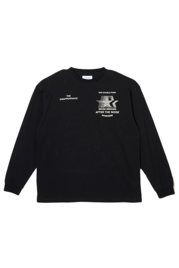 画像1: TAIN DOUBLE PUSH タインダブルプッシュ THE DISAPPEARANCE LONG SLEEVE T-SHIRTS{-BFA} (1)