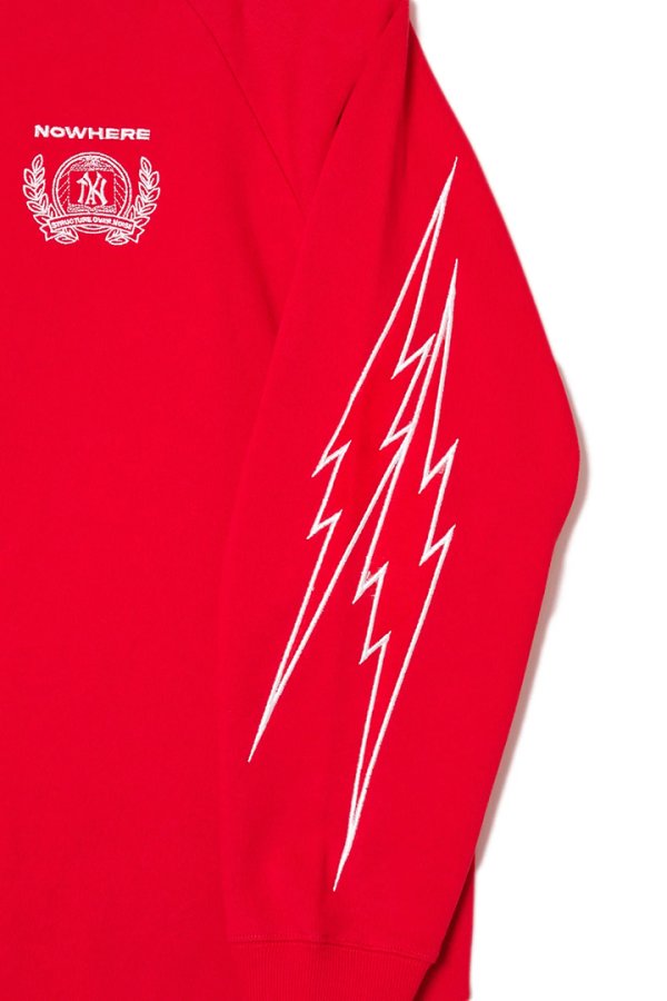 画像9: TAIN DOUBLE PUSH タインダブルプッシュ AFTER THE NOISE CREW NECK SWEAT{-BFA} (9)