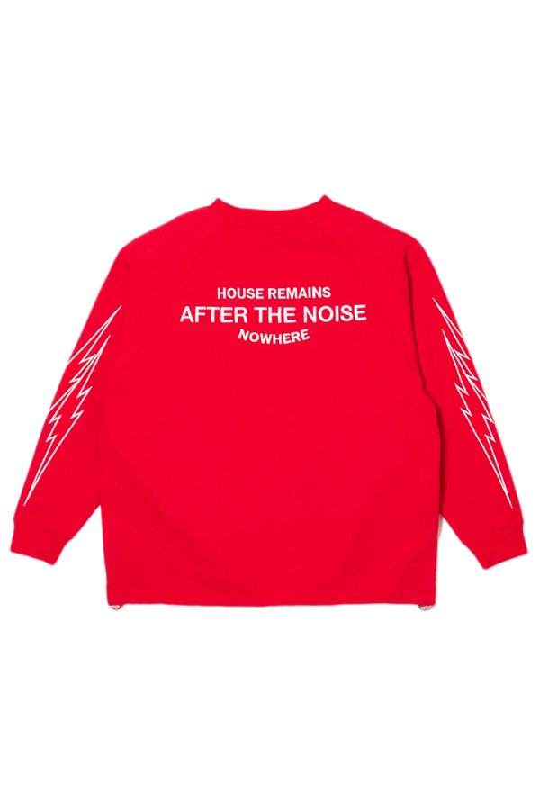 画像12: TAIN DOUBLE PUSH タインダブルプッシュ AFTER THE NOISE CREW NECK SWEAT{-BFA} (12)