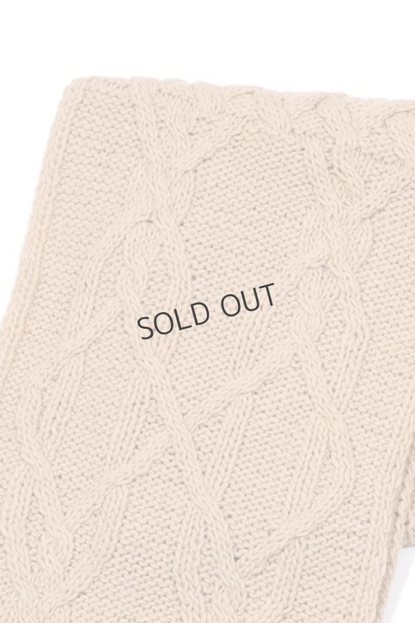 画像2: {SOLD}TMT ティーエムティー PERUVIAN HANDKNIT MUFFLER{-AHA} (2)