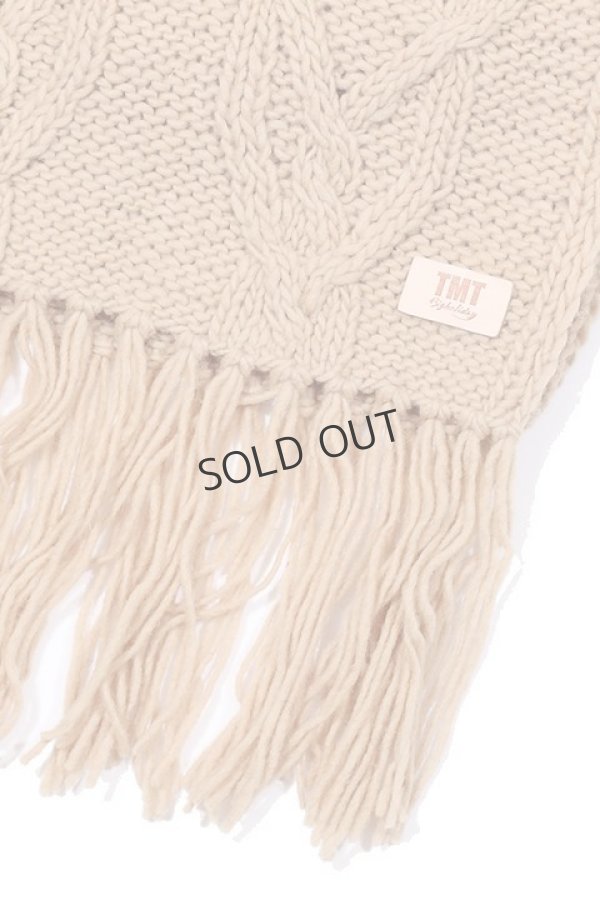 画像3: {SOLD}TMT ティーエムティー PERUVIAN HANDKNIT MUFFLER{-AHA} (3)