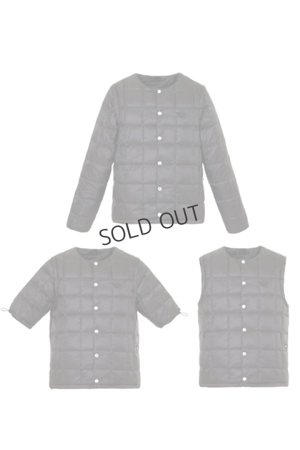 画像2: {SOLD}TAION EXTRA UTILITY PERFORMANCE WEAR CREW NECK INNER DOWN SET{TAION-EX-04SET-BLK-AIA} (2)