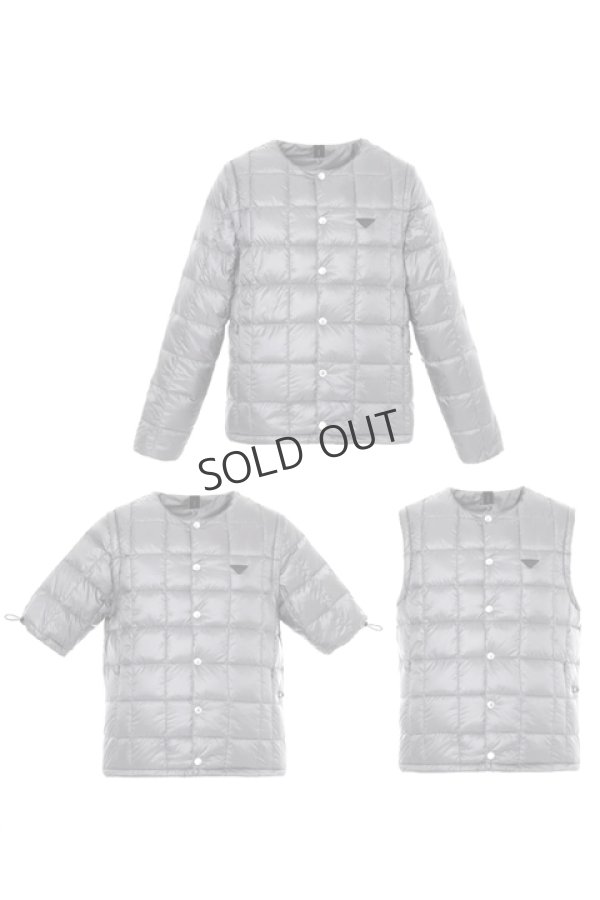 画像2: {SOLD}TAION EXTRA UTILITY PERFORMANCE WEAR CREW NECK INNER DOWN SET{TAION-EX-04SET-GRY-AIA} (2)