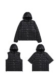 画像10: TAION EXTRA UTILITY PERFORMANCE WEAR HOODIE INNER DOWN SET【TYPE 2】{TAION-EX-06A2-BLK-BBA} (10)