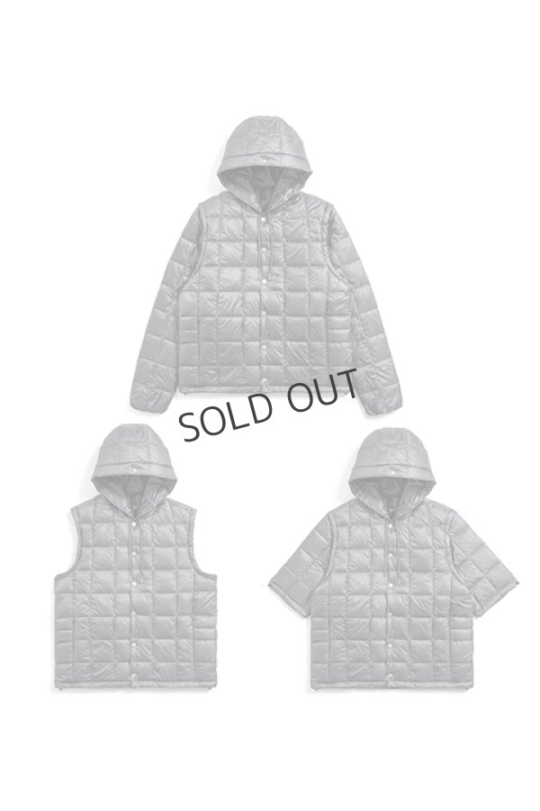 画像10: {SOLD}TAION EXTRA UTILITY PERFORMANCE WEAR HOODIE INNER DOWN SET【TYPE 2】{TAION-EX-06A2-GRY-BBA} (10)