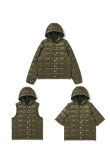 画像10: TAION EXTRA UTILITY PERFORMANCE WEAR HOODIE INNER DOWN SET【TYPE 2】{TAION-EX-06A2-OLV-BBA} (10)