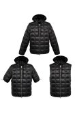 画像2: TAION EXTRA UTILITY PERFORMANCE WEAR HOODIE INNER DOWN SET{TAION-EX-06SET-BLK-BJA} (2)