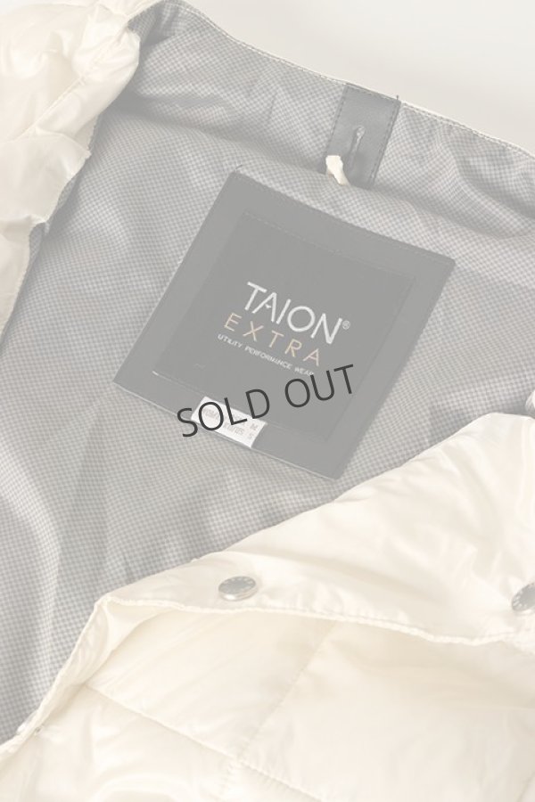 画像5: {SOLD}TAION EXTRA UTILITY PERFORMANCE WEAR CREW NECK INNER DOWN SET【TYPE 2】{TAION-EX-W04A2-WHT-BBA} (5)