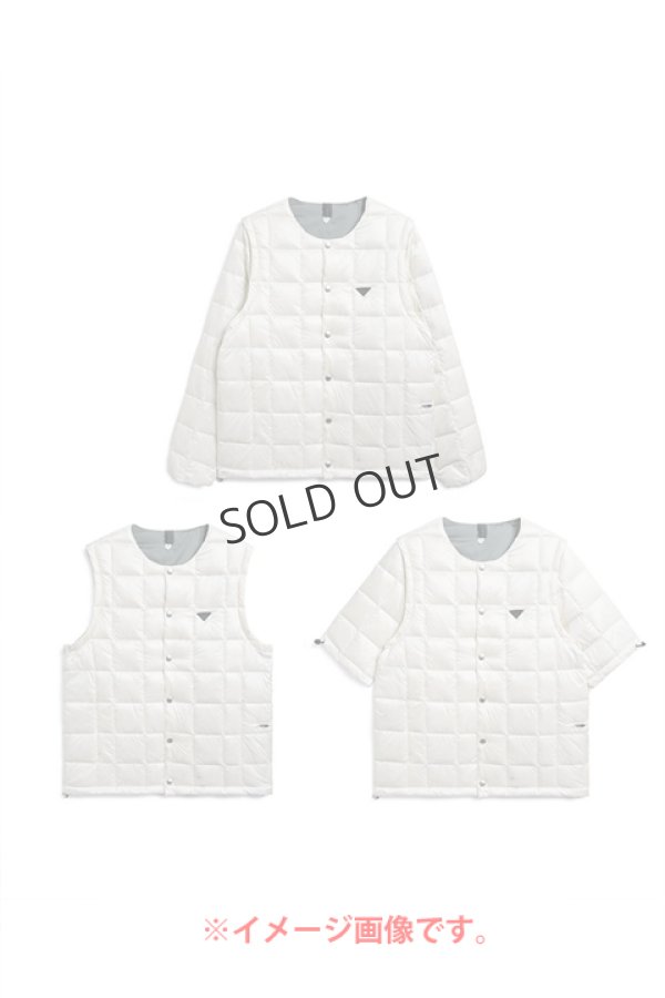 画像9: {SOLD}TAION EXTRA UTILITY PERFORMANCE WEAR CREW NECK INNER DOWN SET【TYPE 2】{TAION-EX-W04A2-WHT-BBA} (9)