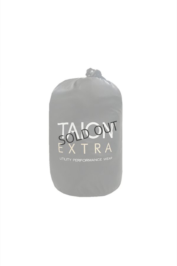 画像8: {SOLD}TAION EXTRA UTILITY PERFORMANCE WEAR HOODIE INNER DOWN SET【TYPE 2】{TAION-EX-W06A-BLK-BBA} (8)