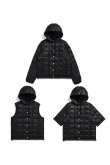 画像7: TAION EXTRA UTILITY PERFORMANCE WEAR HOODIE INNER DOWN SET【TYPE 2】{TAION-EX-W06A-BLK-BBA} (7)