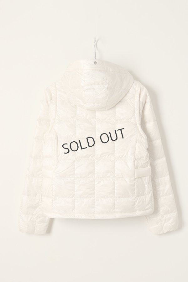 画像2: {SOLD}TAION EXTRA UTILITY PERFORMANCE WEAR HOODIE INNER DOWN SET【TYPE 2】{TAION-EX-W06A-WHT-BBA} (2)