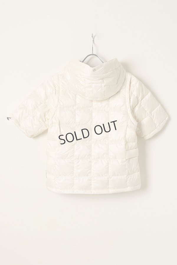 画像7: {SOLD}TAION EXTRA UTILITY PERFORMANCE WEAR HOODIE INNER DOWN SET【TYPE 2】{TAION-EX-W06A-WHT-BBA} (7)
